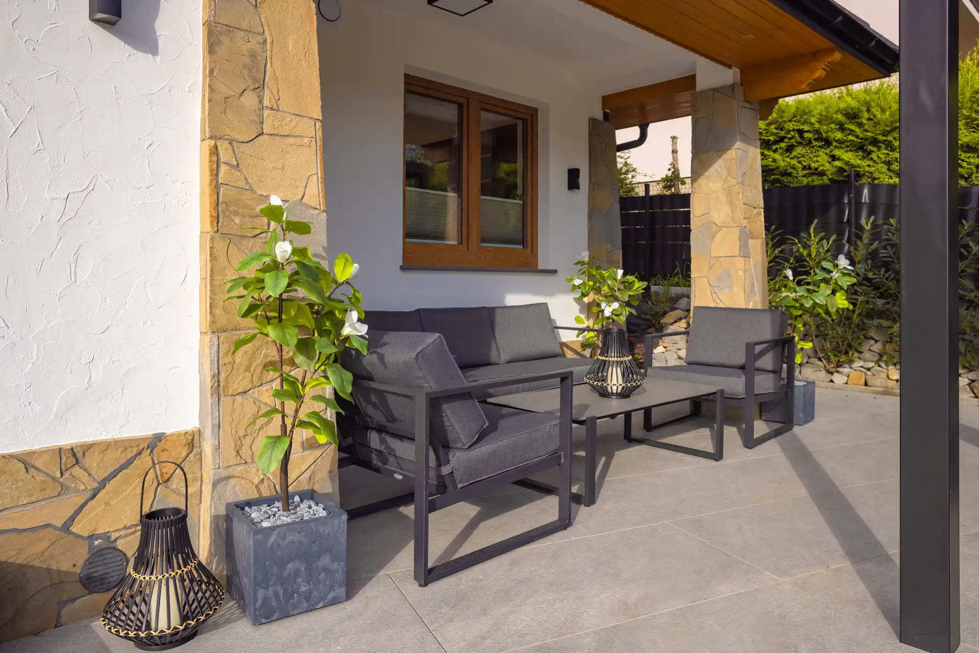 226 Apartamenty Górskie w Szczawnicy - ogród i otoczenie © Konrad Rogoziński