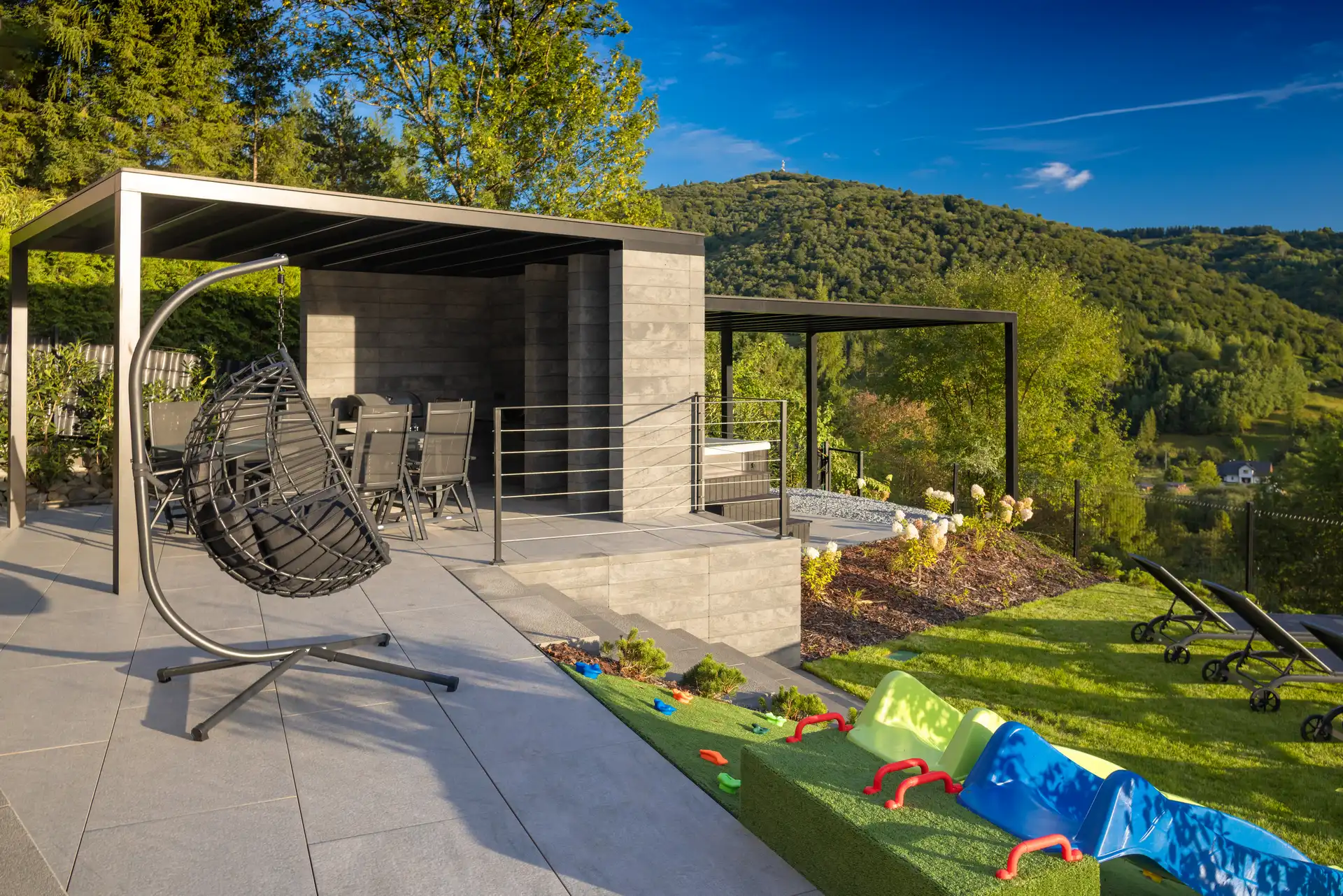 231 Apartamenty Górskie w Szczawnicy - ogród i otoczenie © Konrad Rogoziński